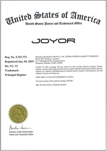 Joyor - Marke in den USA
